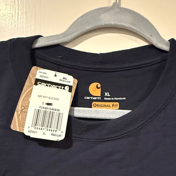 Carhartt Men’s T-Shirt Bundle – 3 Pack (Grey, Blue, Black) – NWT - Picture 10 of 11